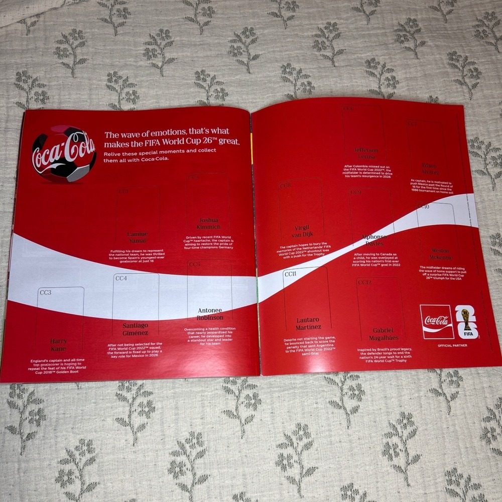 Panini FIFA World Cup 2026 Official Sticker Album EMPTY Soccer Collector SOFT - Picture 16 of 16